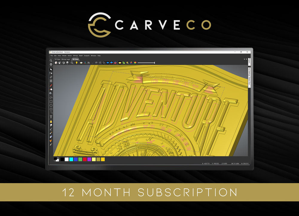 Carveco - 12-Month Subscription