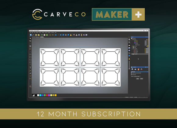 Carveco Maker Plus Yearly Subscription